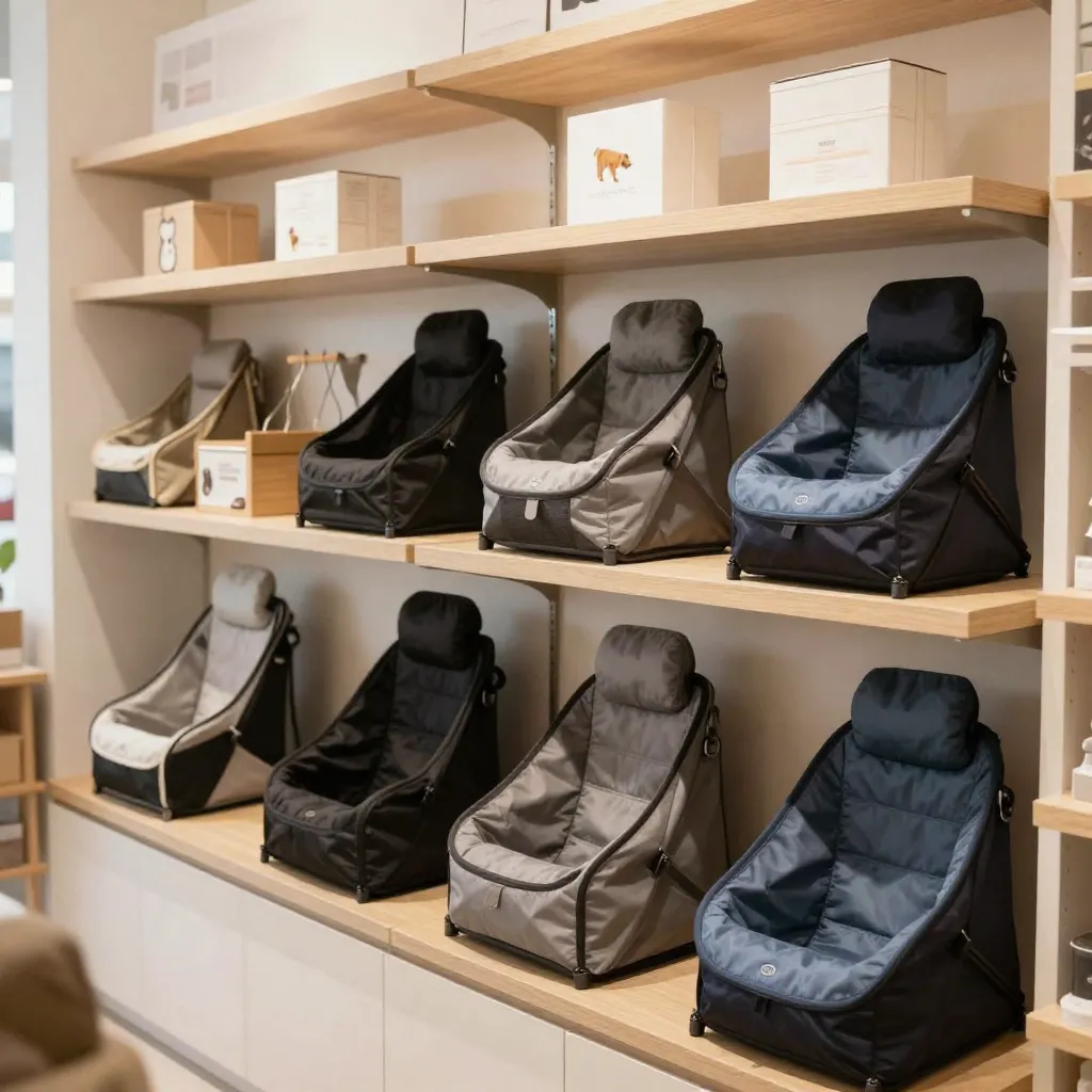 Universal backseat hammock with mesh pocket