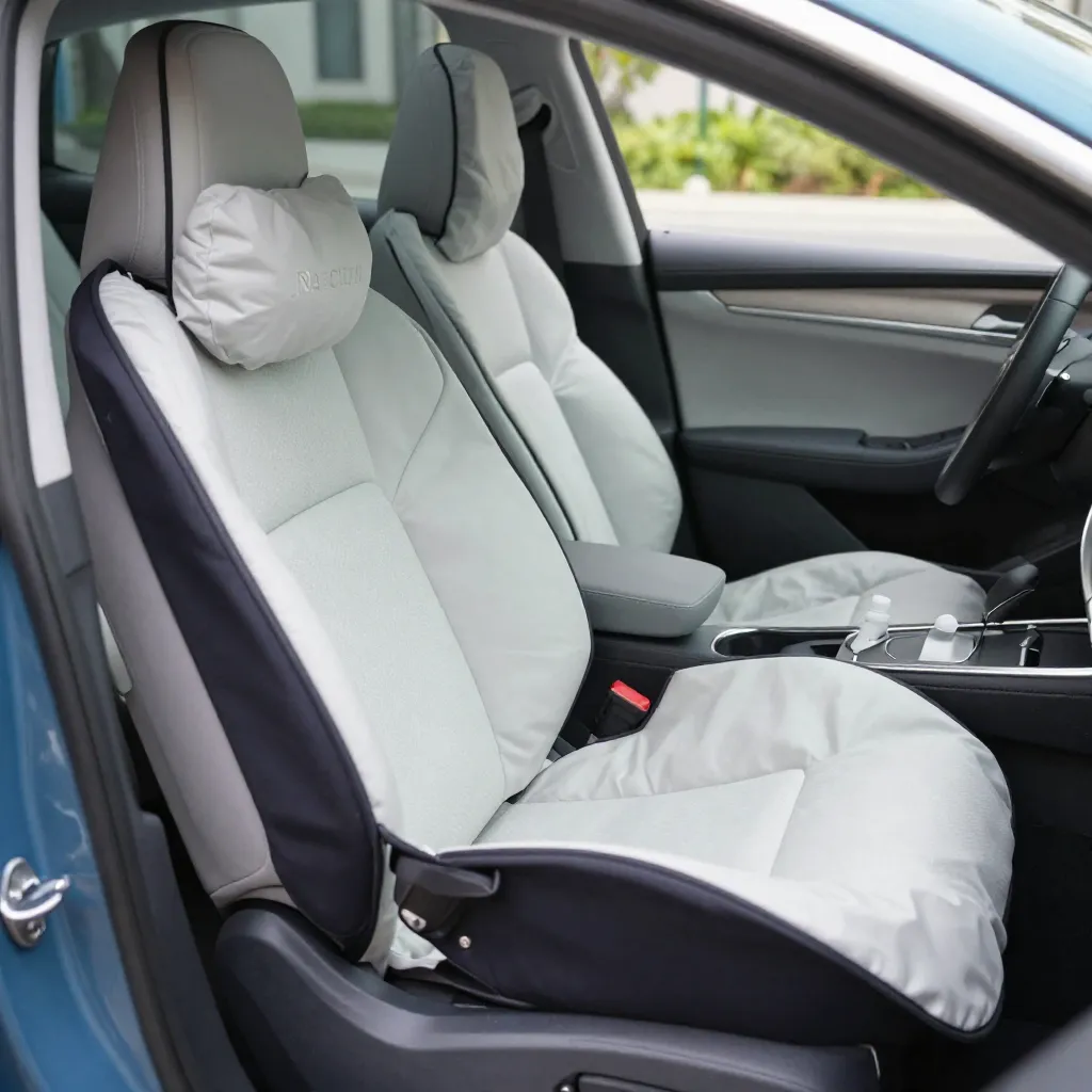 Backseat protection with pet