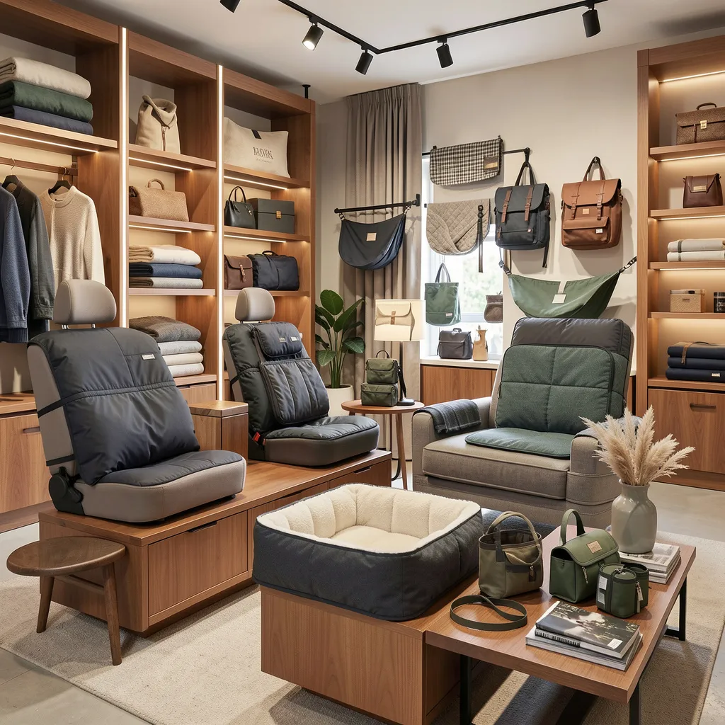 Backseat hammock view